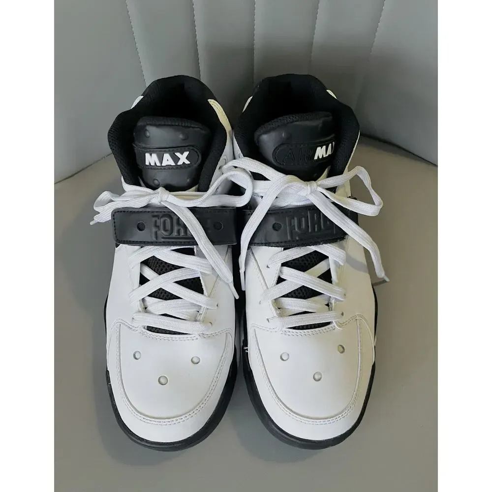 Nike Air Force Max White Black Charles Barkley Size 8 Sneakers AH5534 100